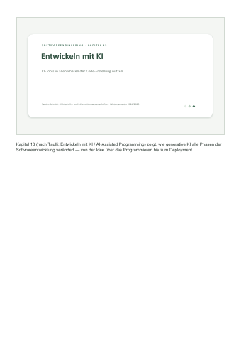 13 – Entwickeln mit KI – Vorschau